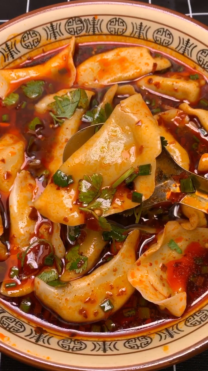 酸辣汤水饺