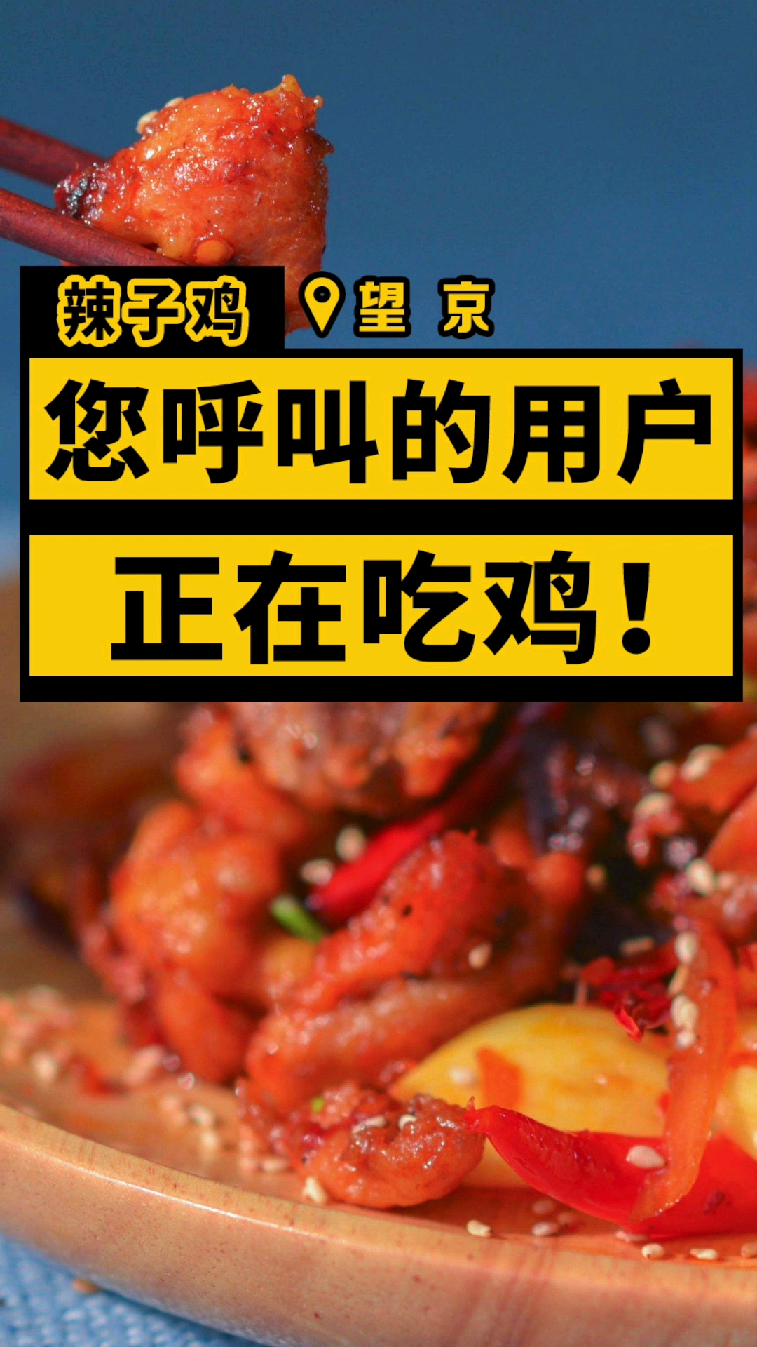鸡这么可爱,怎么可以吃鸡……老板再多放点辣子!