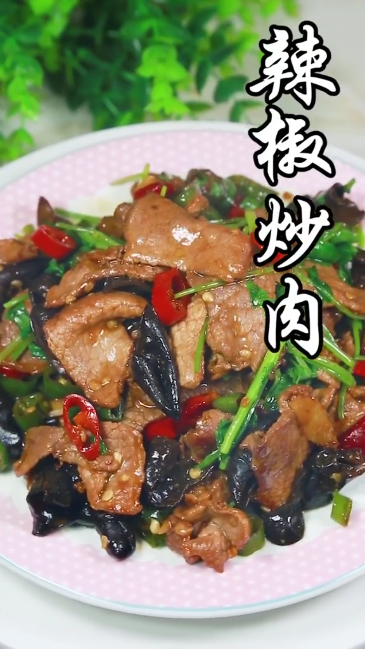 青椒炒肉