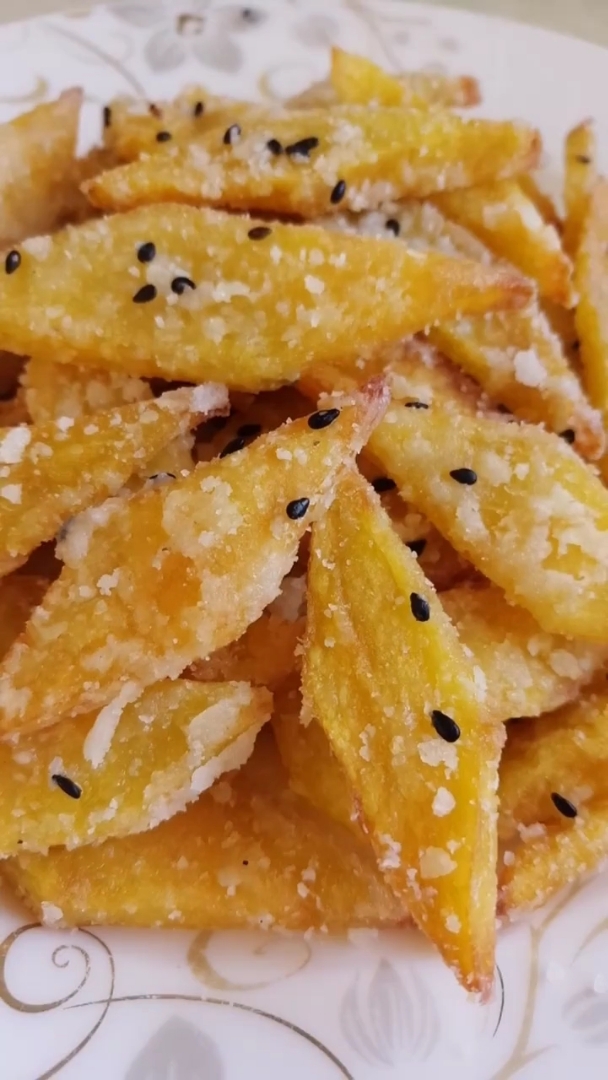 红薯片做法