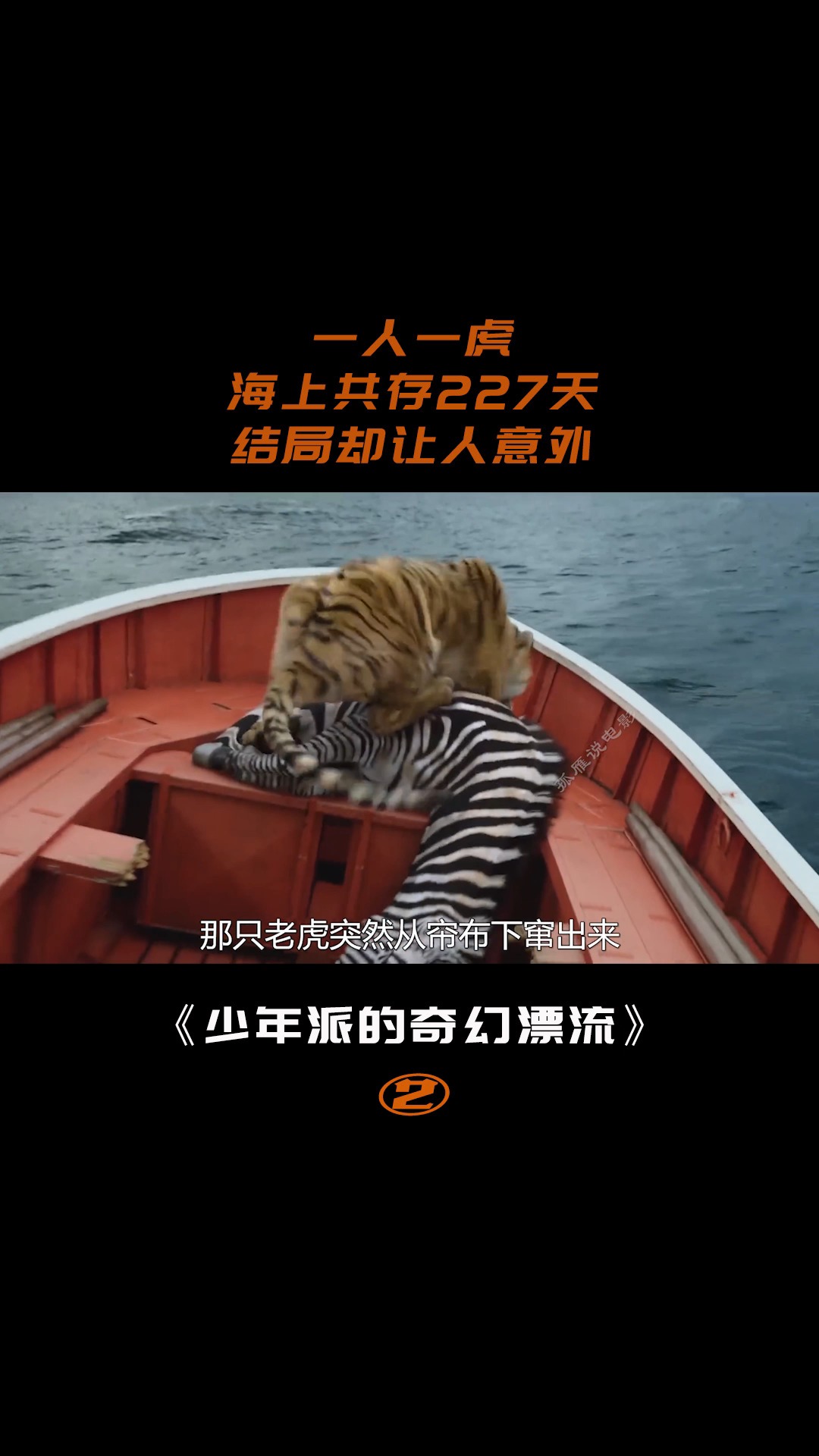 少年派的奇幻漂流(二)5/15#电影解说