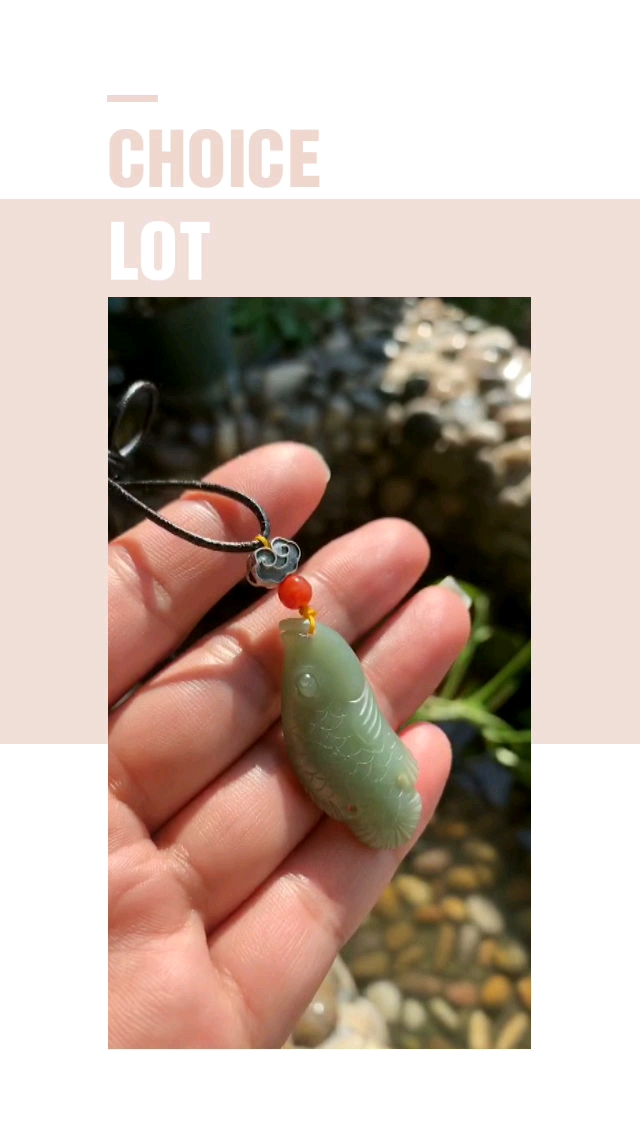 #南方人的雪地仪式感有多强#河磨玉小鱼儿,年年有余,宝宝可戴哦!