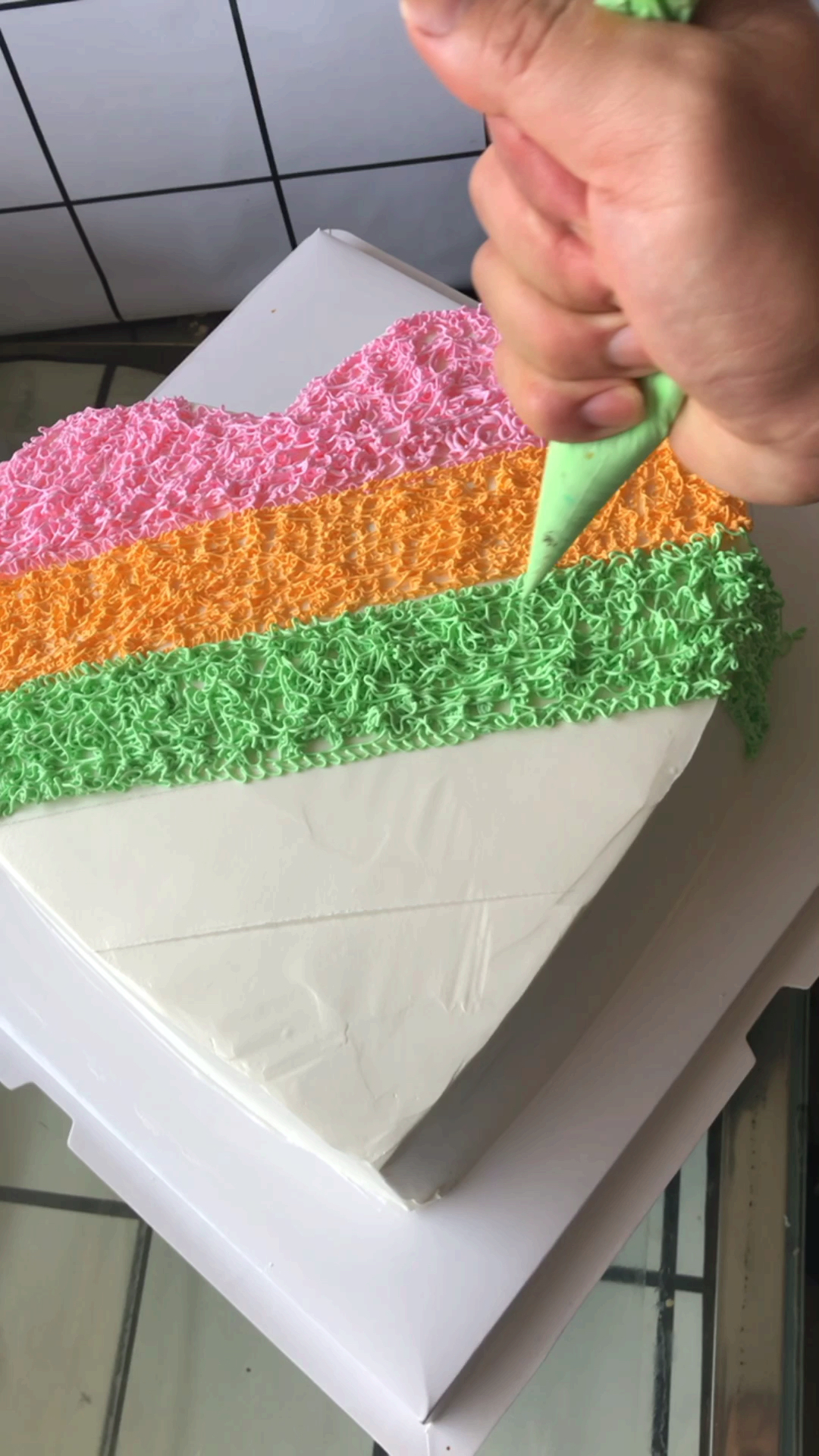 #生日蛋糕#心形蛋糕制作,一看就会哦