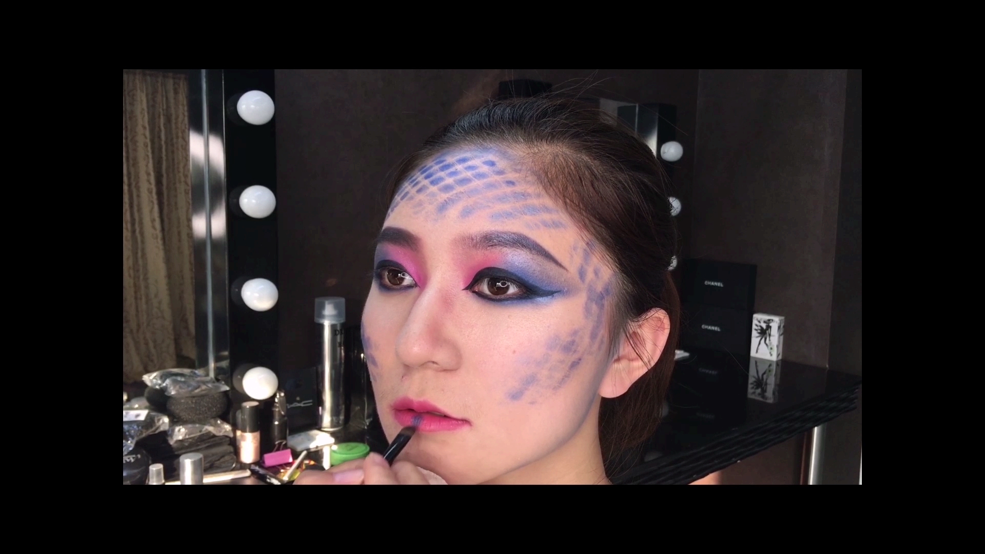 #宝妈学习化妆#人鱼妆都是这样画出来的