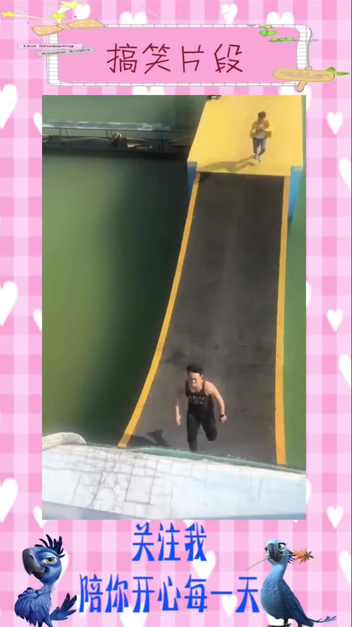 感受一下肌肉男的闯关爆发力青筋暴起,搞笑视频