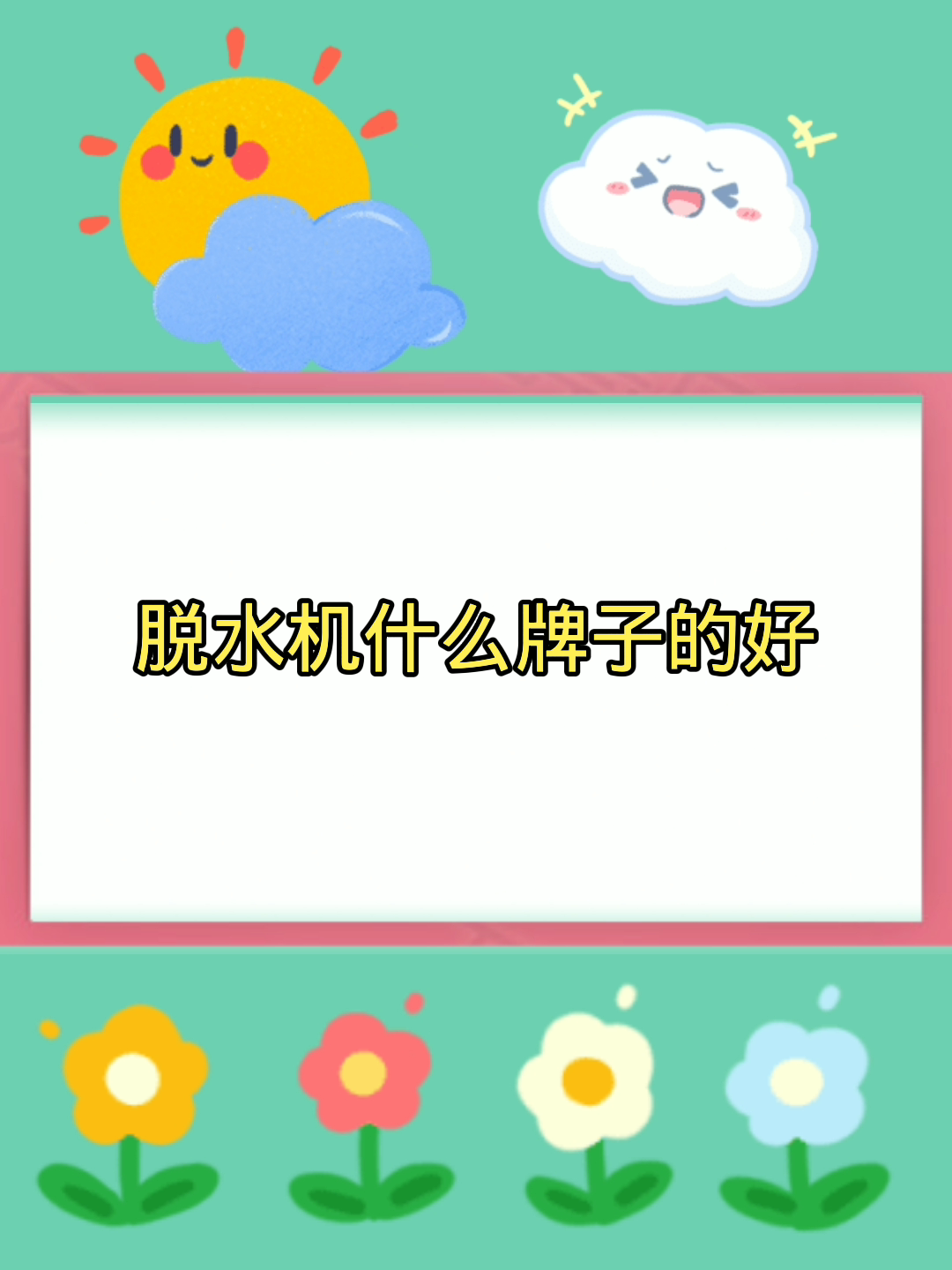 脱水机什么牌子的好?