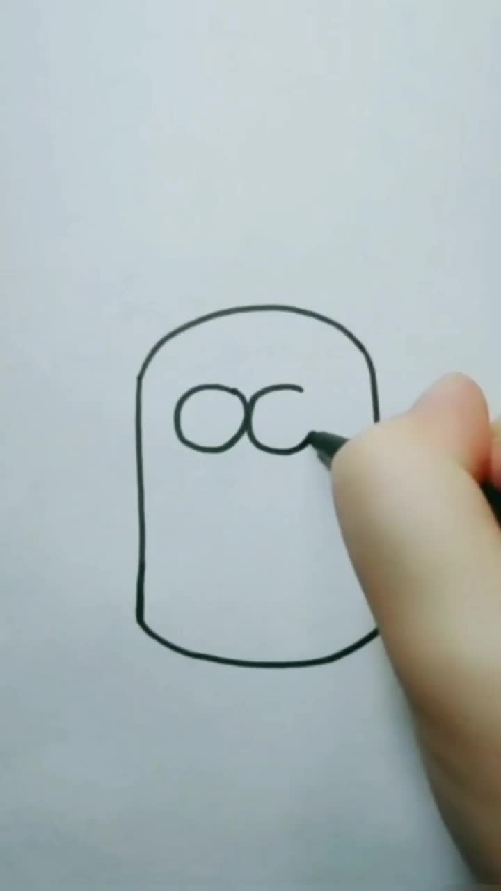 简单的小黄人画法,你学会了吗