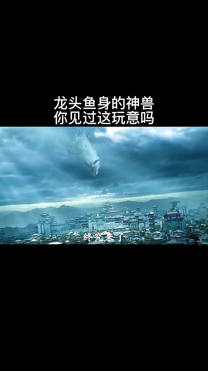 龙头鱼身的神兽,你见过这玩意吗