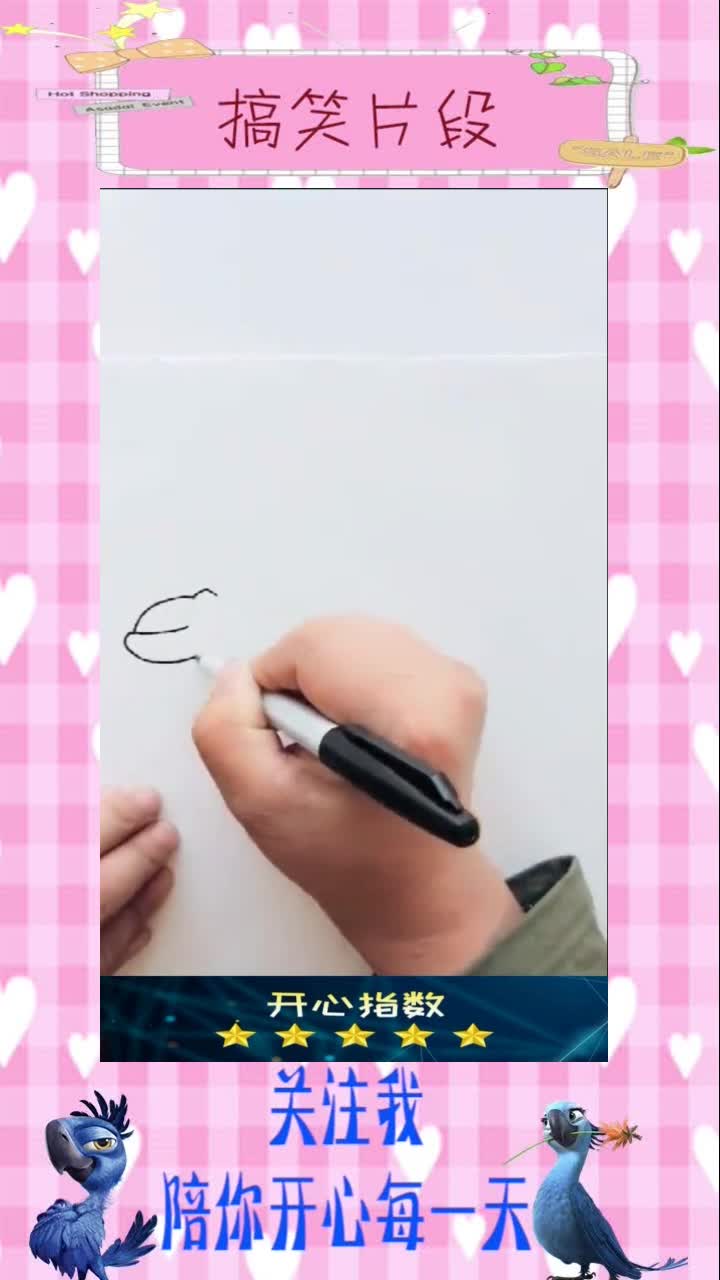 宝妈们要的恐龙简笔画教程#搞笑视频#