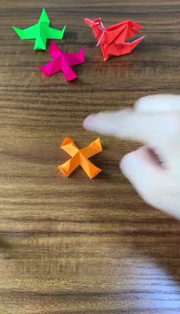 非常好玩的,折纸蒱兽夹