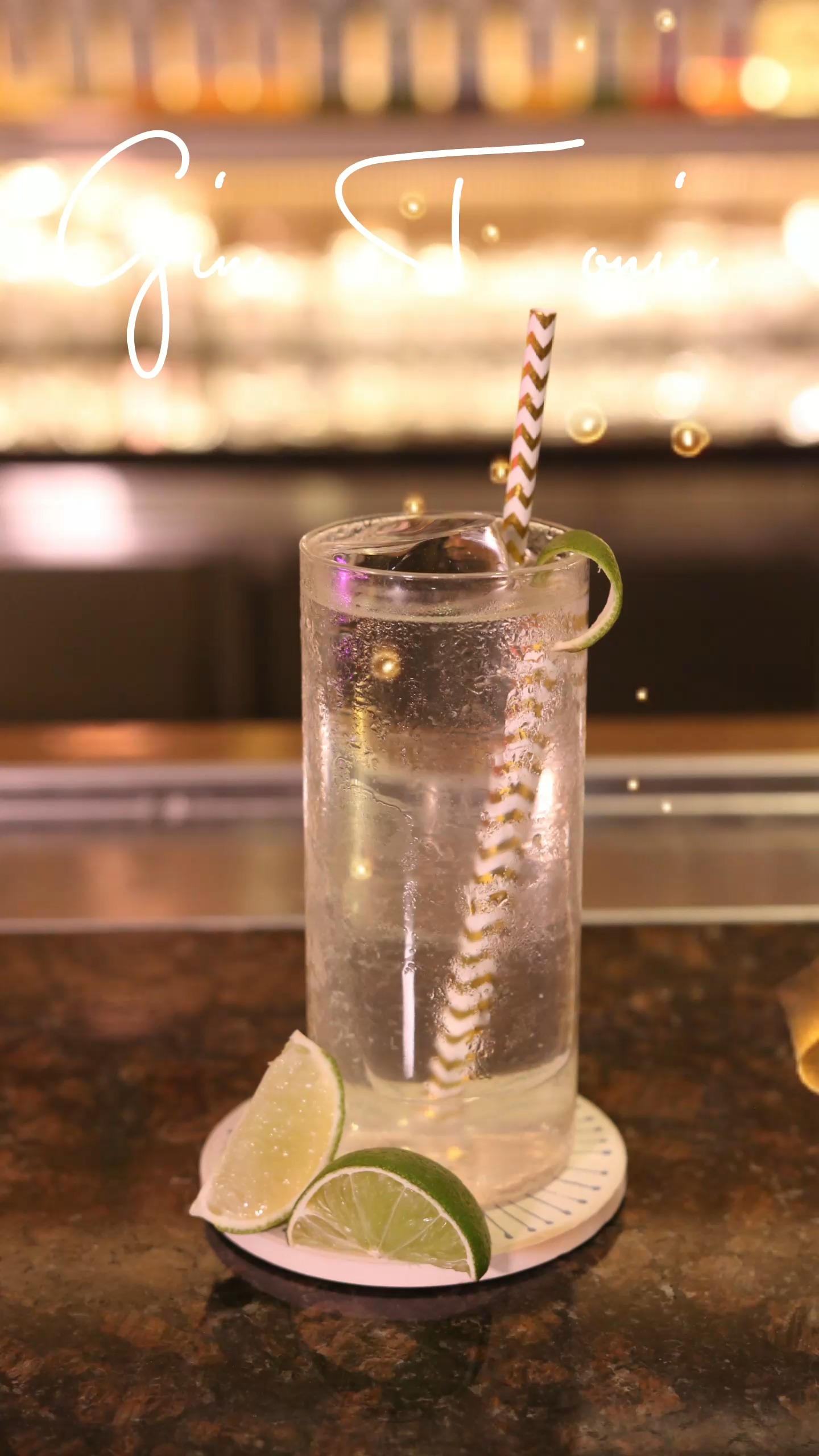 #鸡尾酒#清新爽口简单又好喝的鸡尾酒金汤力