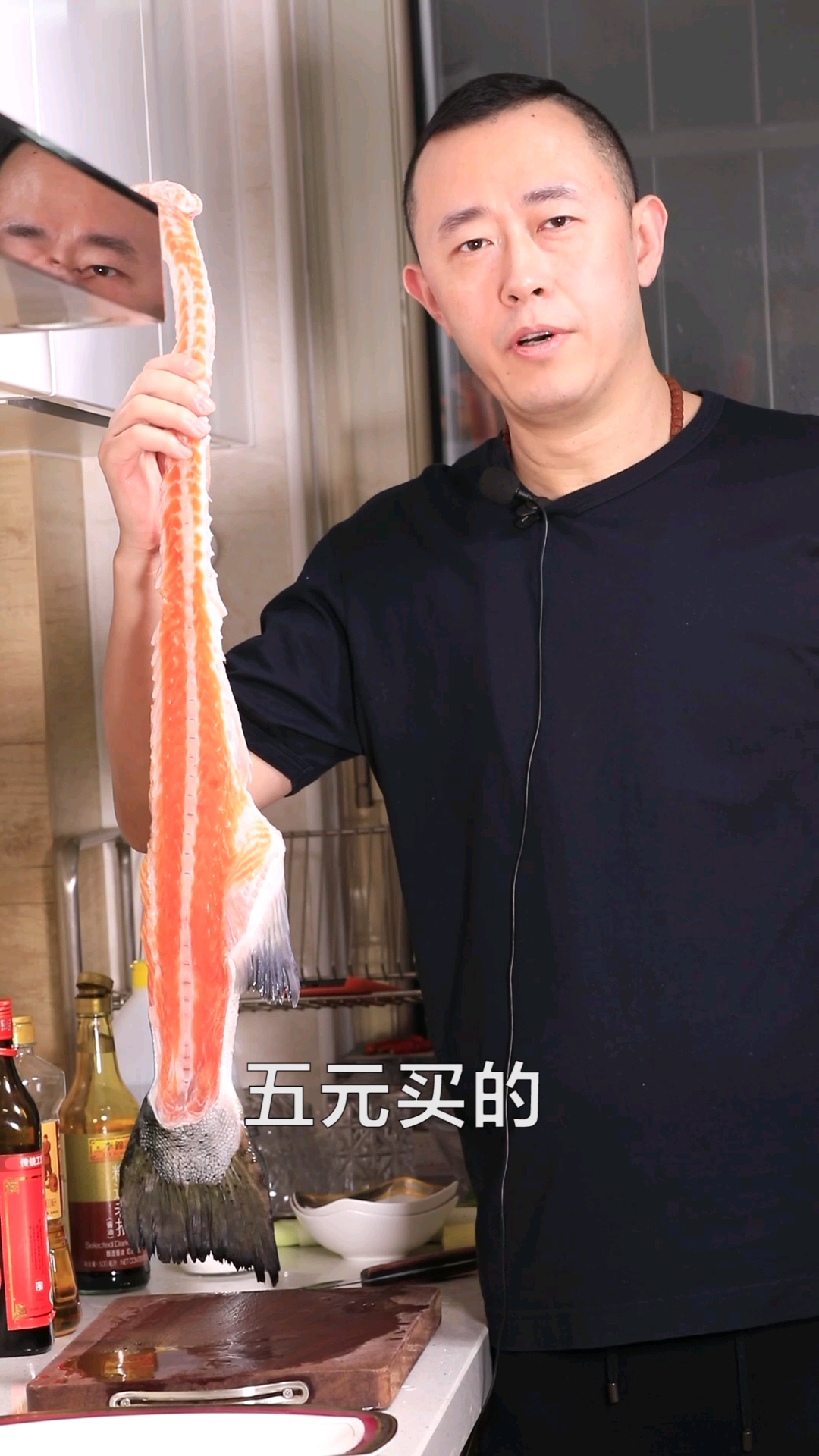 #家乡特色美食#5块钱的三文鱼骨,竟然可以做出这样的美味