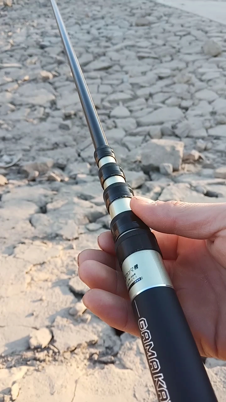 咖玛鲤定位杆,超轻超硬6h19调,5.4和6.3三定位,7.2米五定位