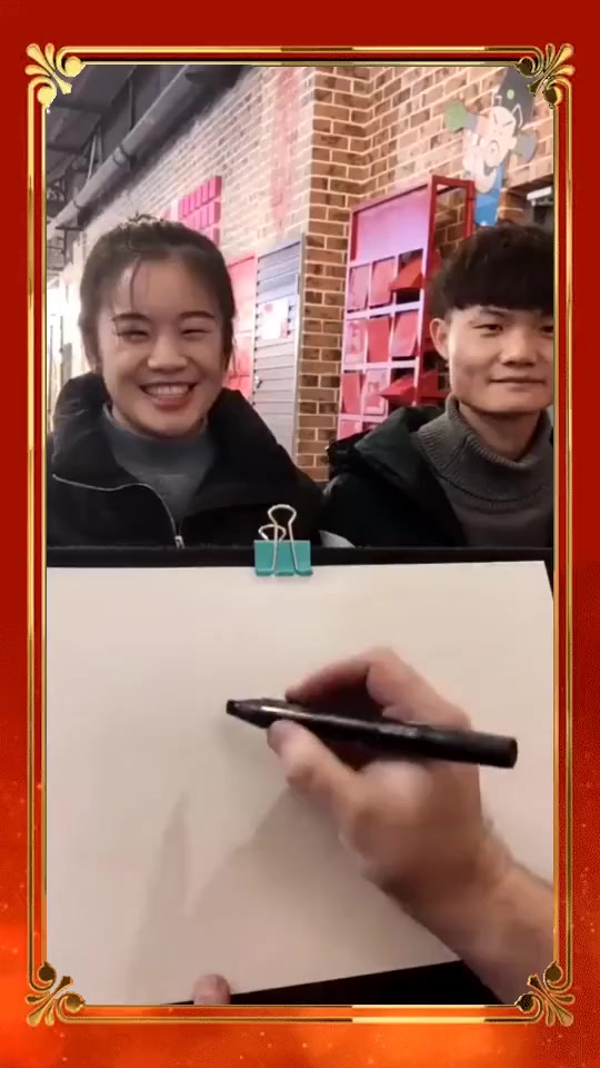 #搞笑段子#情侣画卡通形象,真可爱