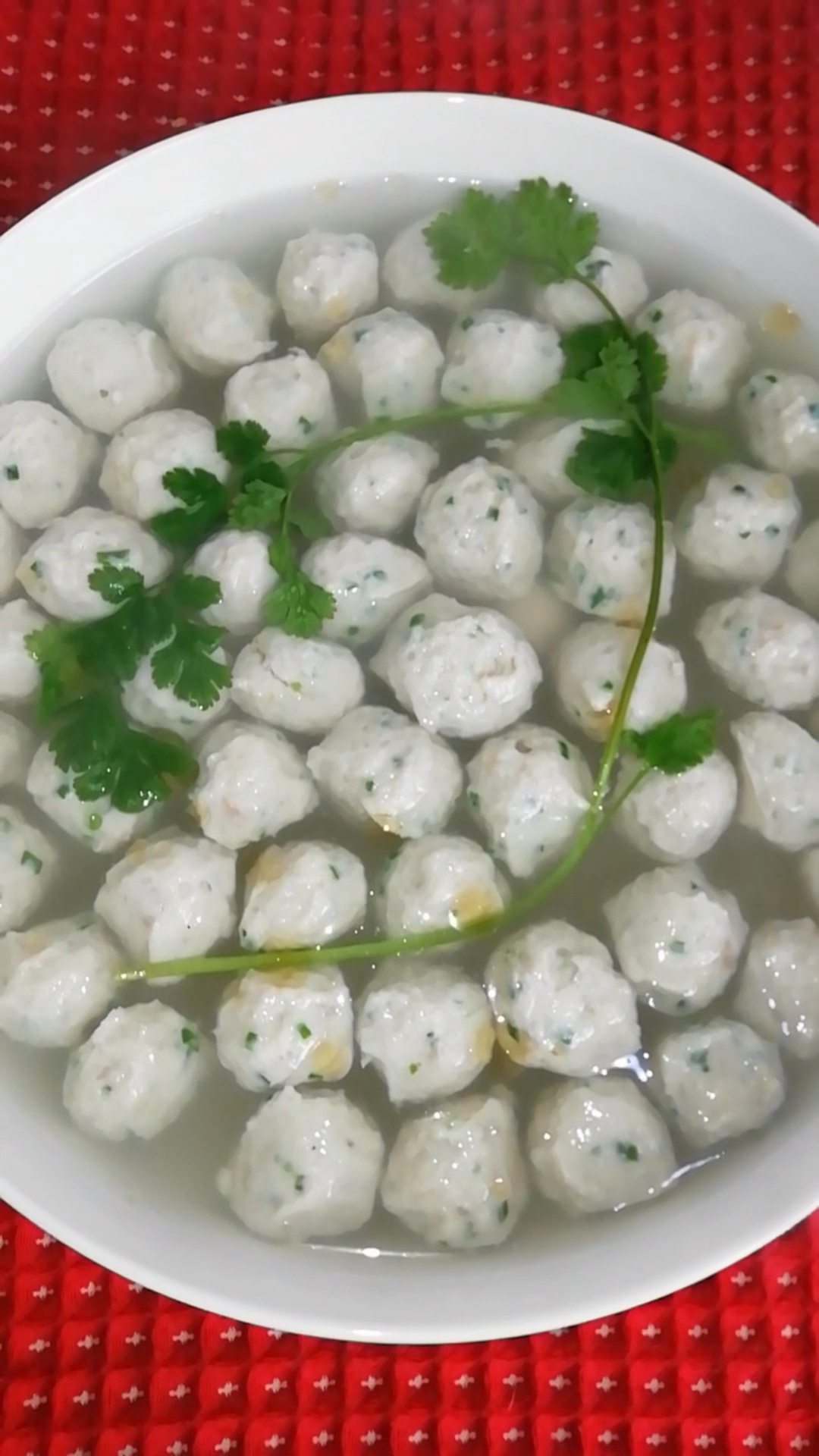 #贴秋膘#自制鲅鱼鱼丸,不好吃您打我!