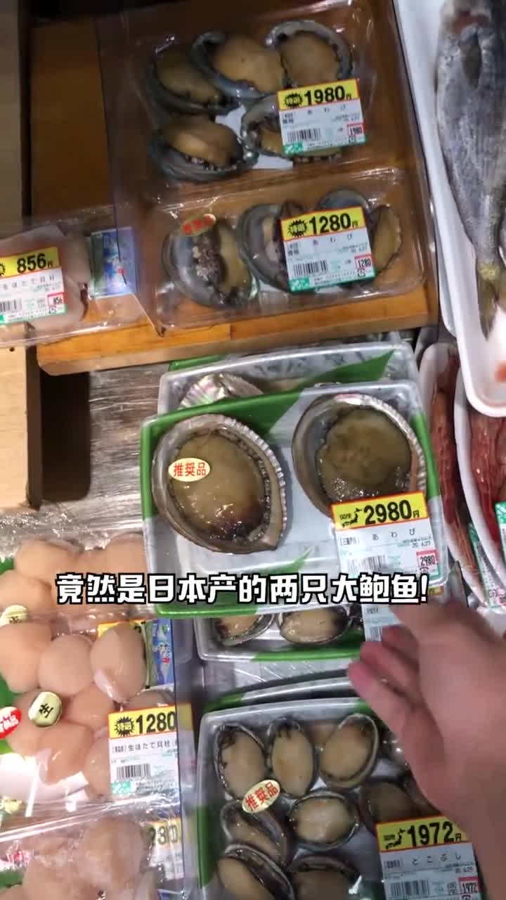在日本吃个鲍鱼我感觉要破产了