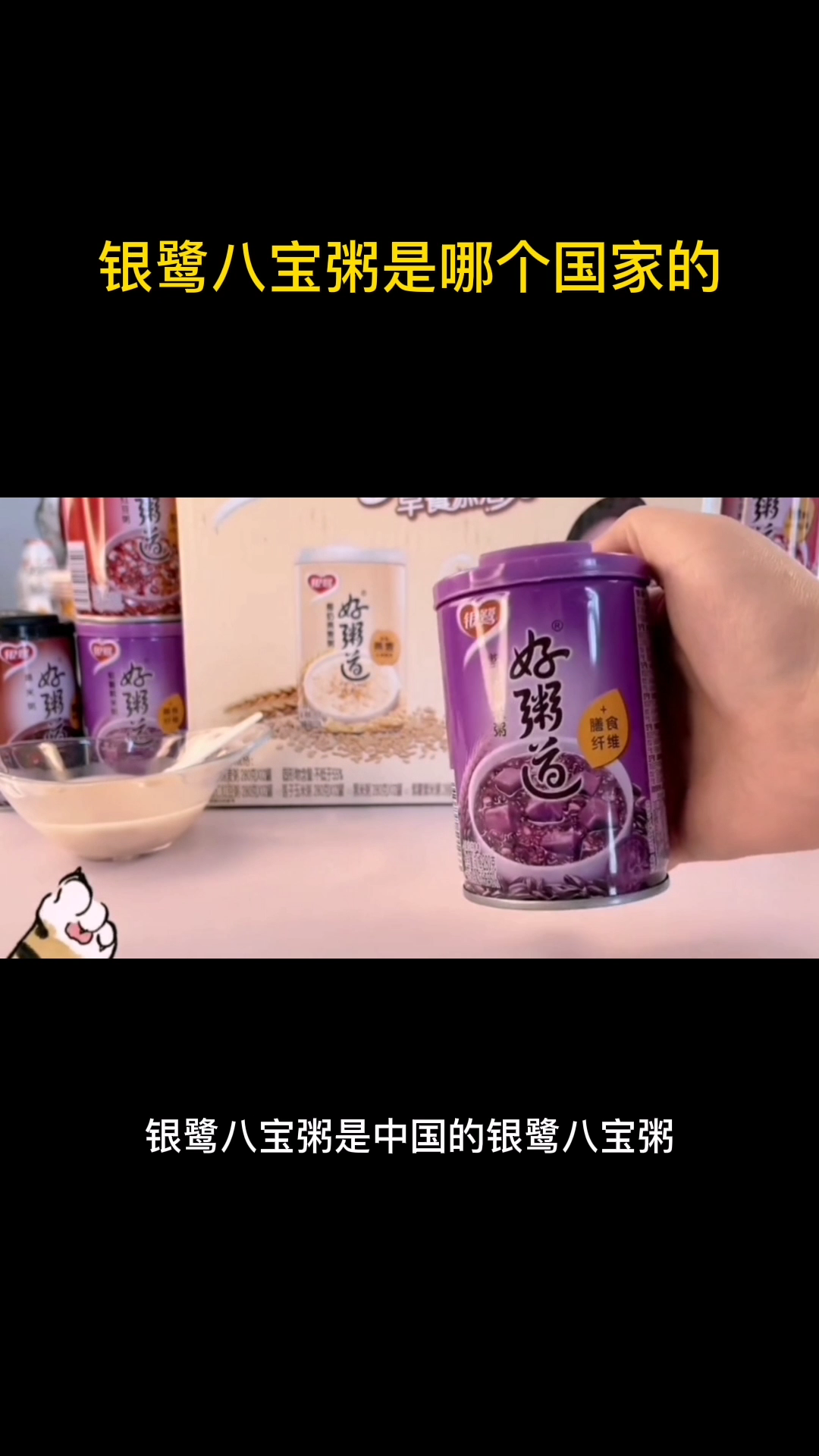 银鹭八宝粥是哪个国家的