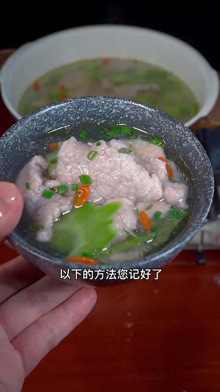 #美食#苦瓜汤柔嫩不苦的做法