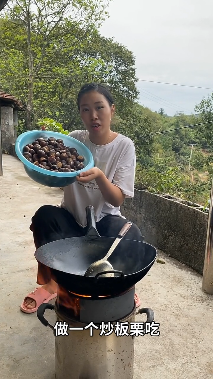 怎样炒板栗   