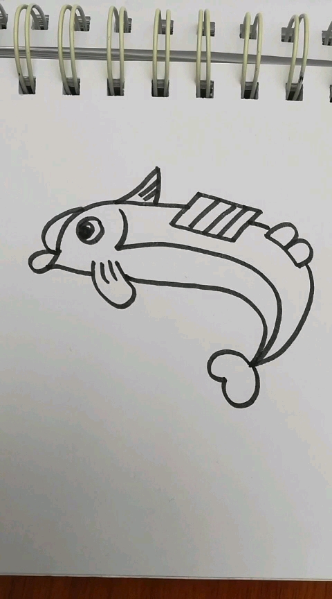 简笔画鱼