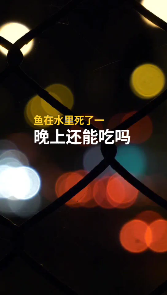 鱼在水里死了一晚上还能吃吗