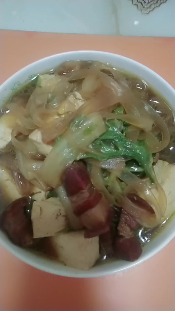 #黑暗料理之王#白菜猪肉炖粉条
