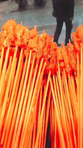 #春天来了#正新猪肉小串