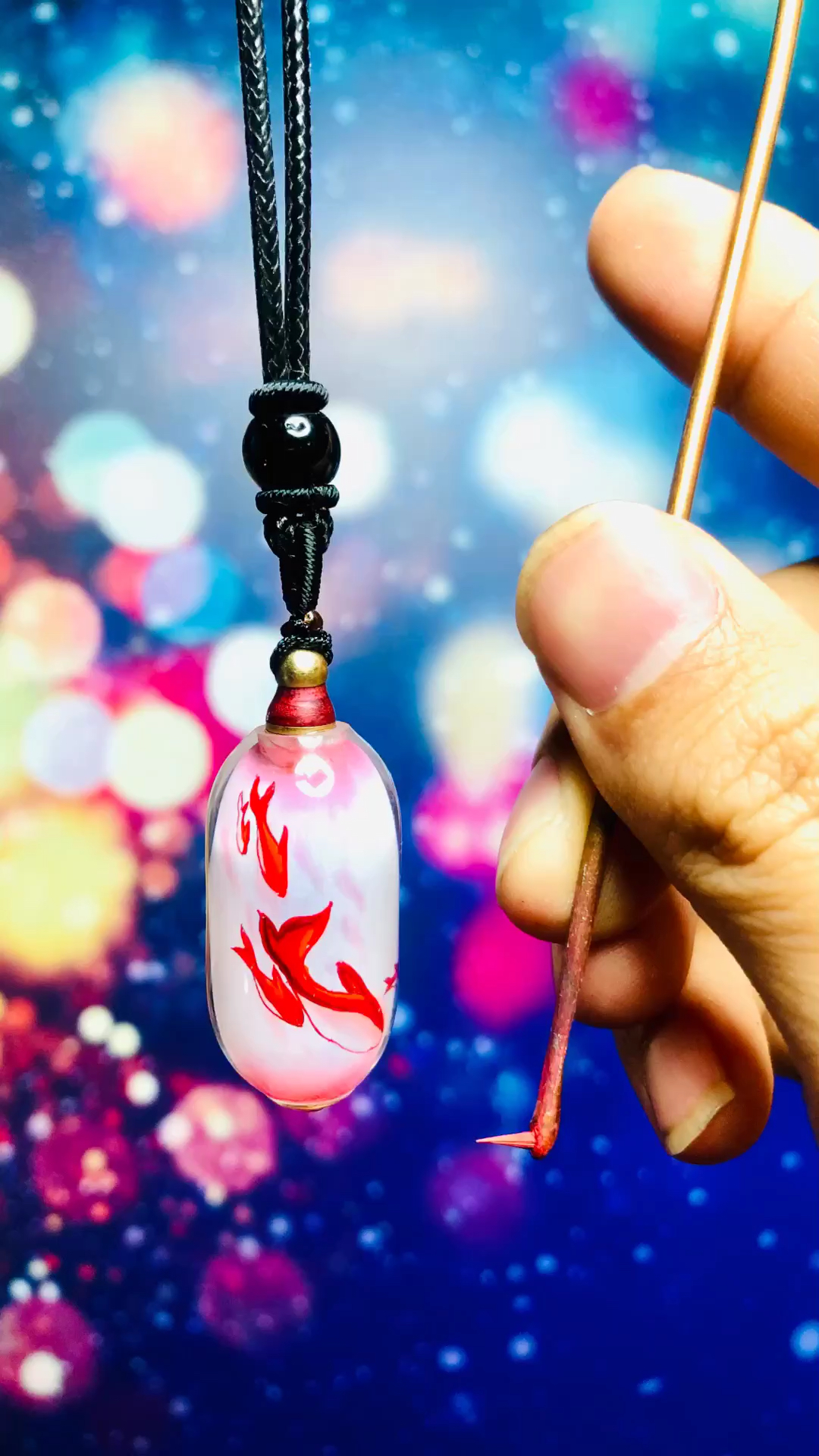 #寻找最牛手艺人#手绘大鱼海棠