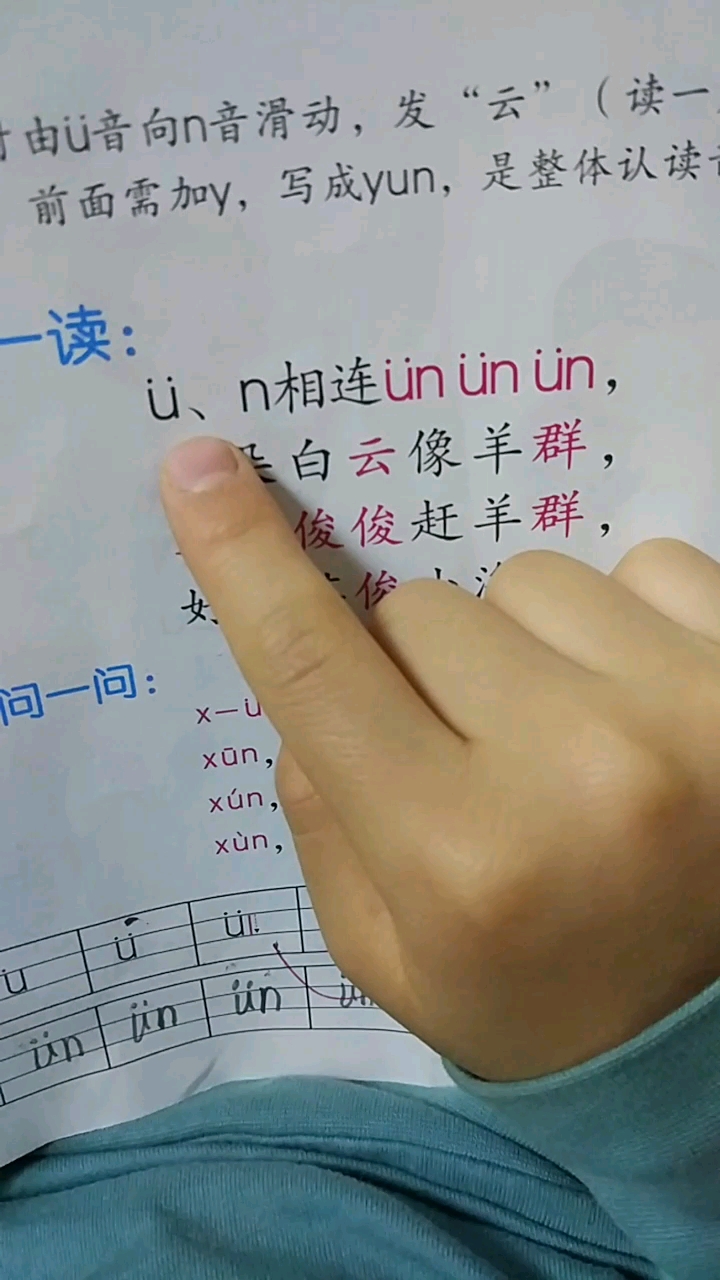 #开学季#每日一读 ün字篇