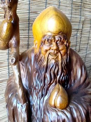 #手工雕刻#寿星公