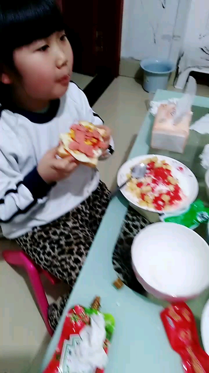 姐姐做的西餐三明治