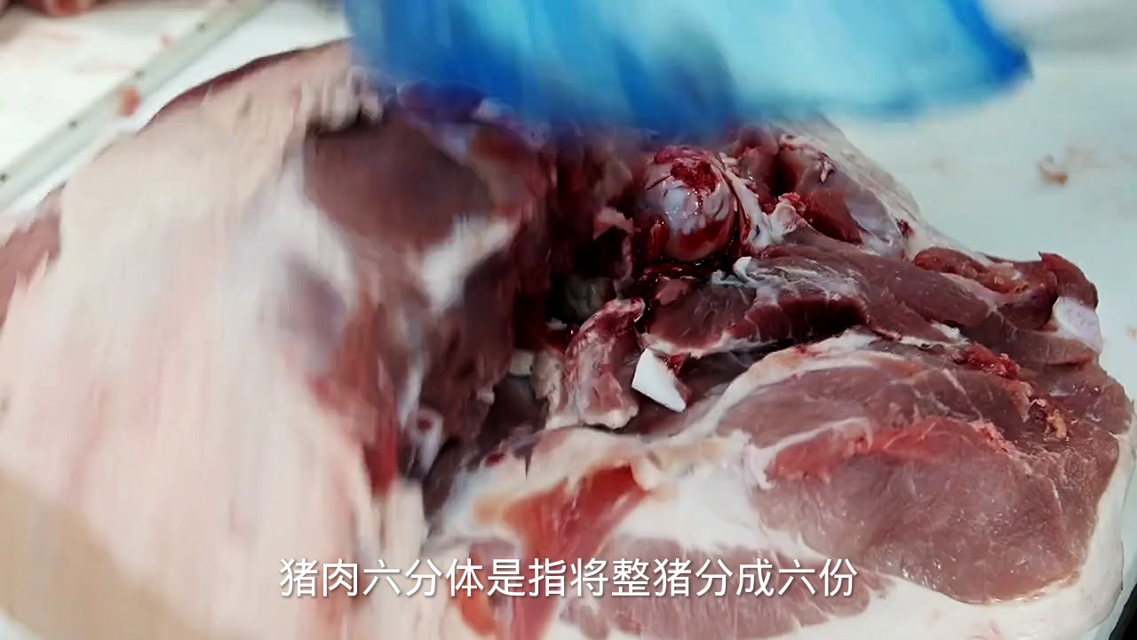 分割猪肉6分体是什么意思?