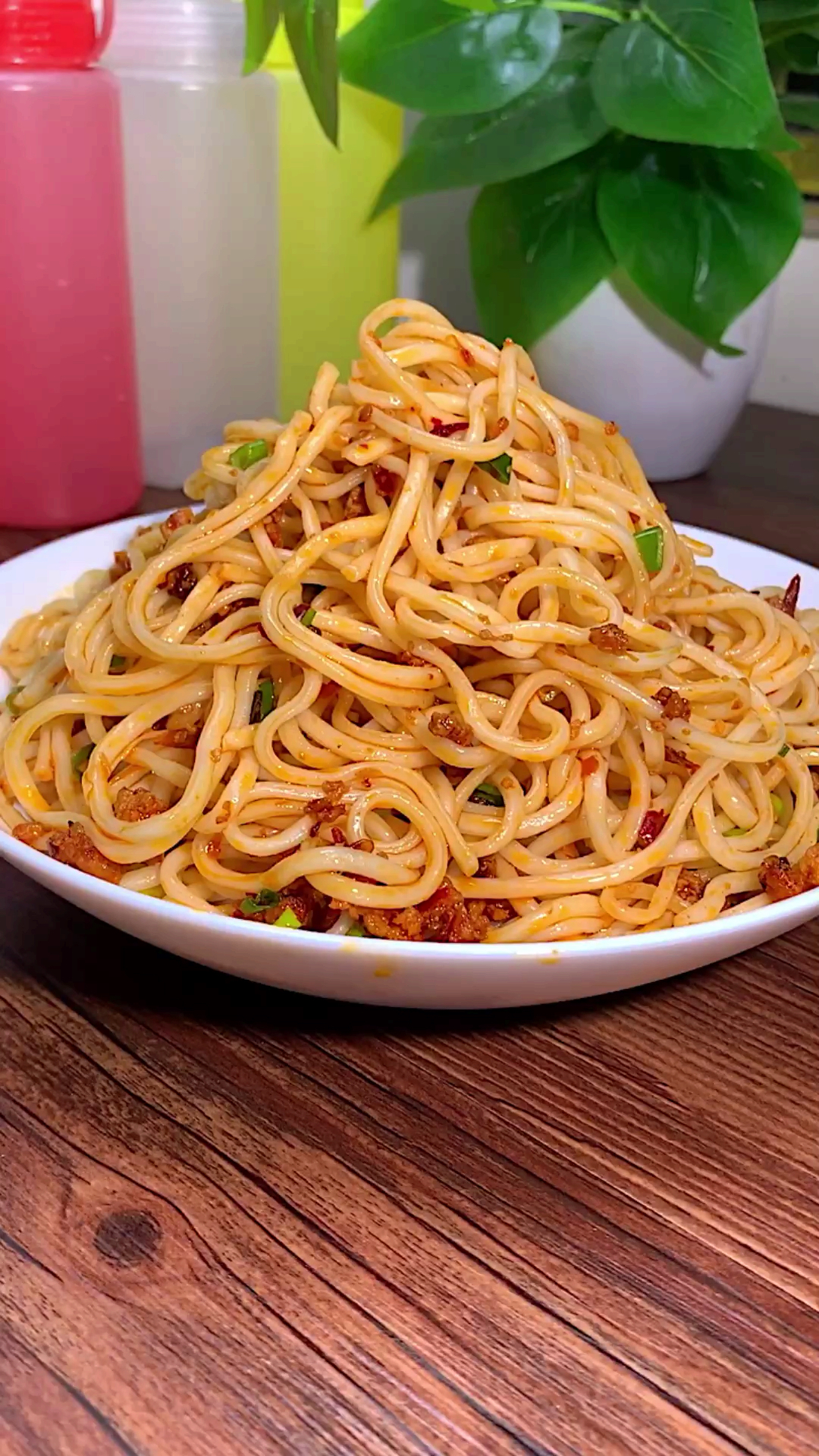 #食神大PK#简单又方便的干拌面