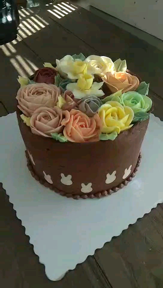 韩式裱花蛋糕