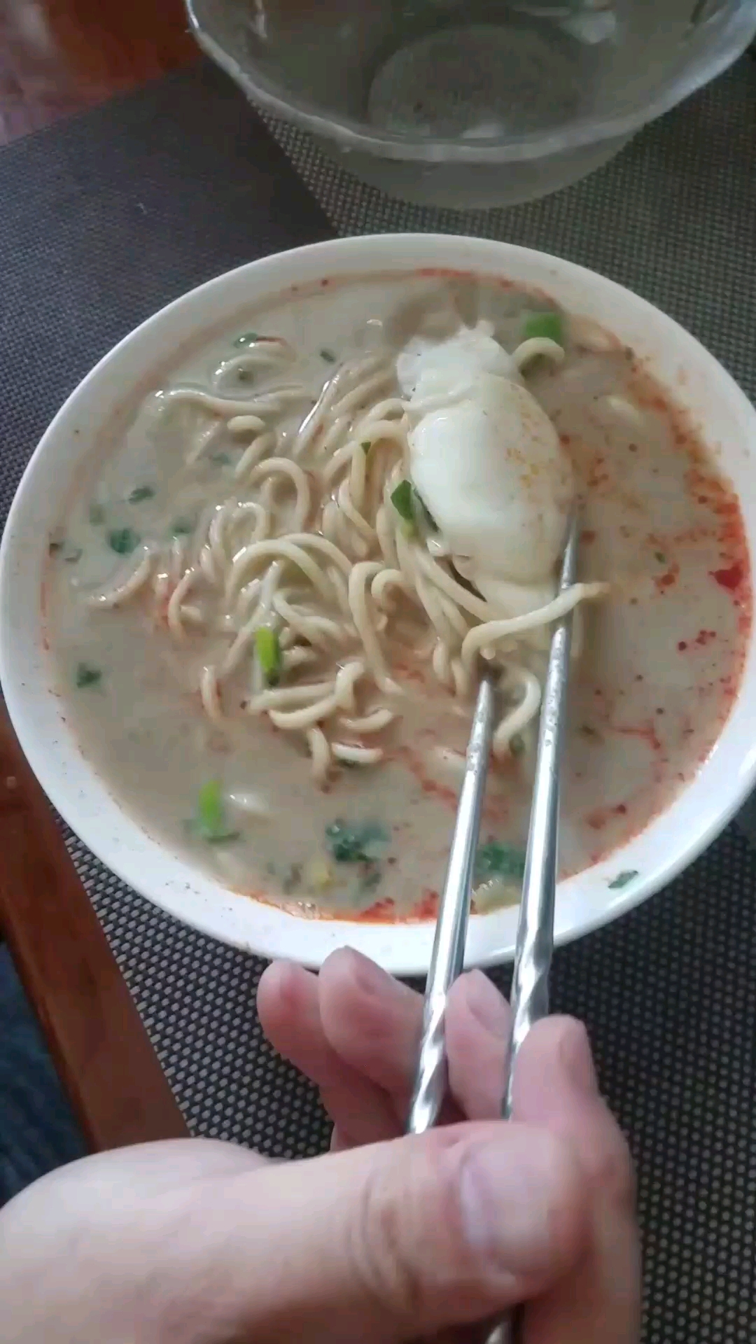 鲫鱼汤面条,鲜美!