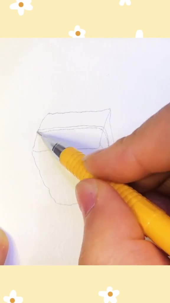 简笔画手绘水彩五花肉红烧肉久违的深夜放毒系列!重量级~红烧肉