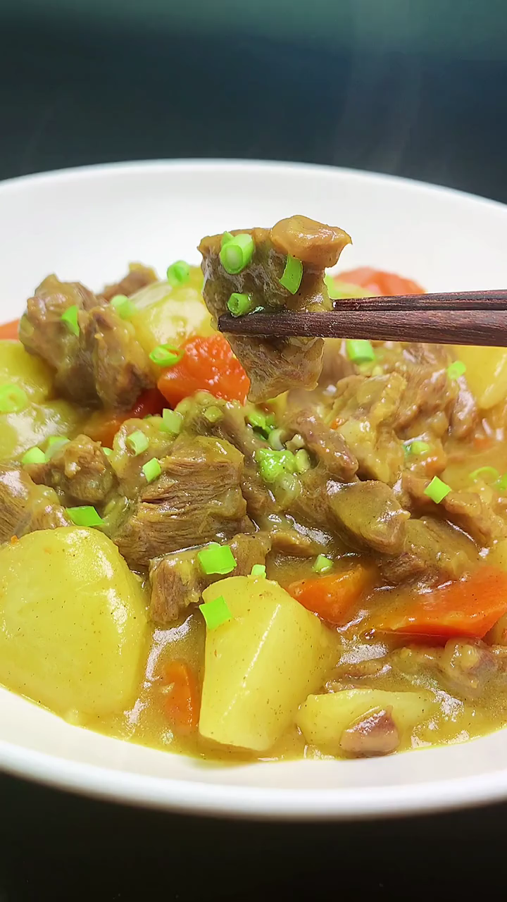 咖喱牛肉的做法  