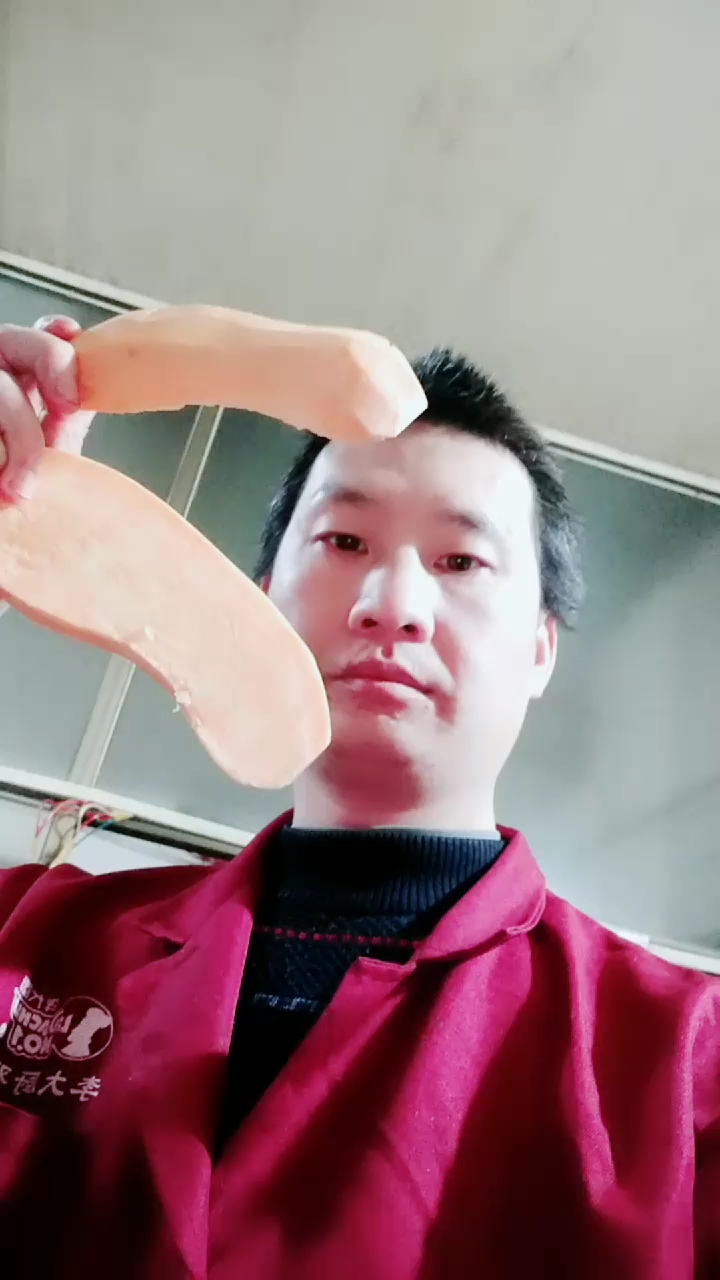 切红薯做甜汤用