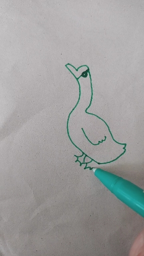 #无心之简笔画#鹅简笔画