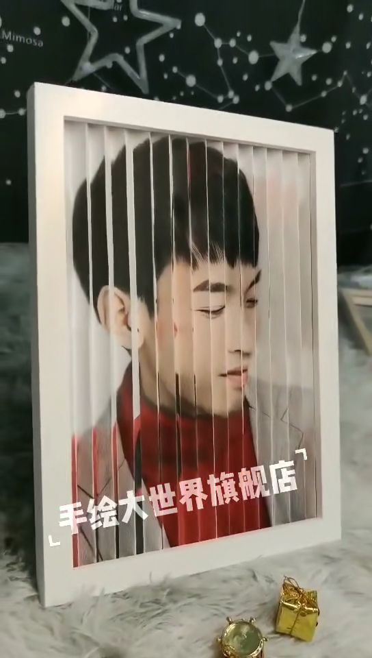 结婚一周年纪念日,特意定做的