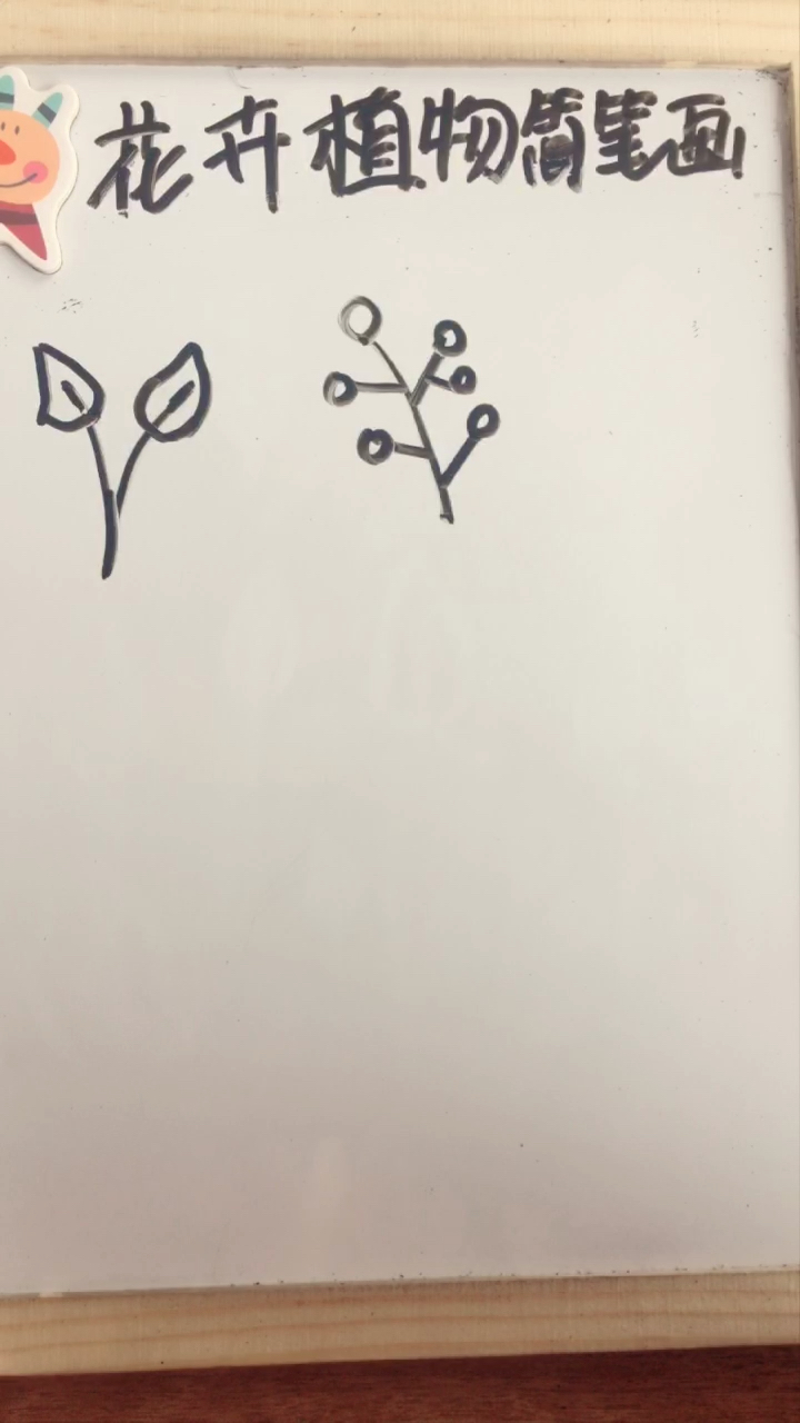 花卉植物简笔画