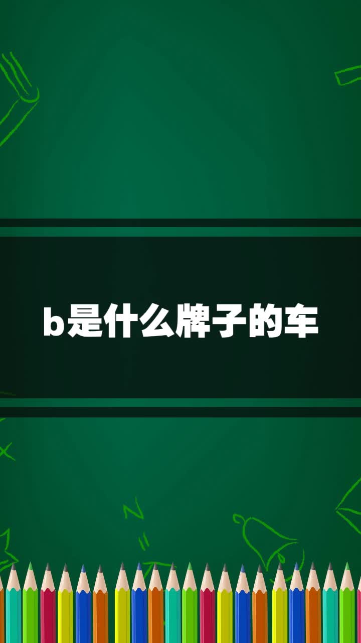 b是什么牌子的车