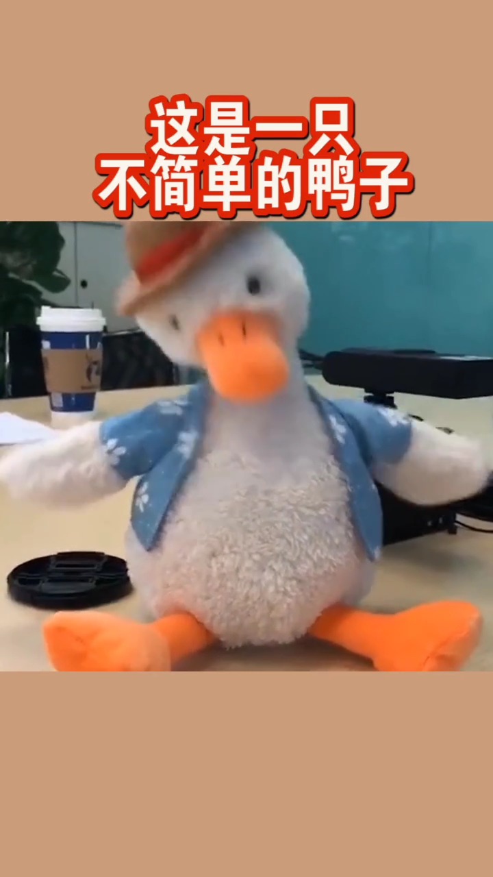 #娱乐#这是一只不简单的鸭子,人类帮它装了鹦鹉的基因在里面