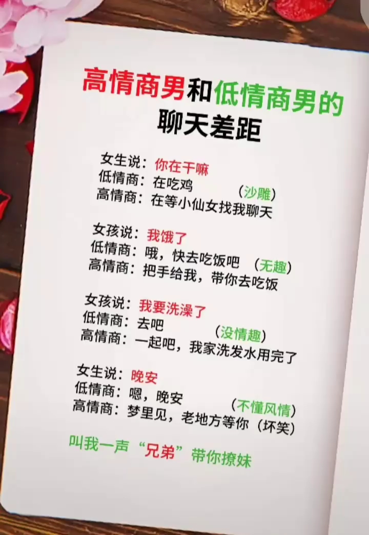 如何高情商聊天