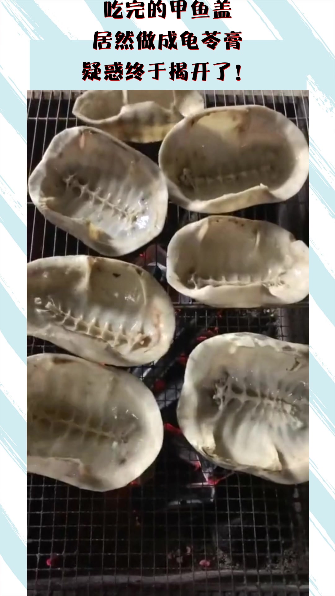 #我要上热门#吃完的甲鱼盖,居然做成龟苓膏,疑惑终于揭开了!