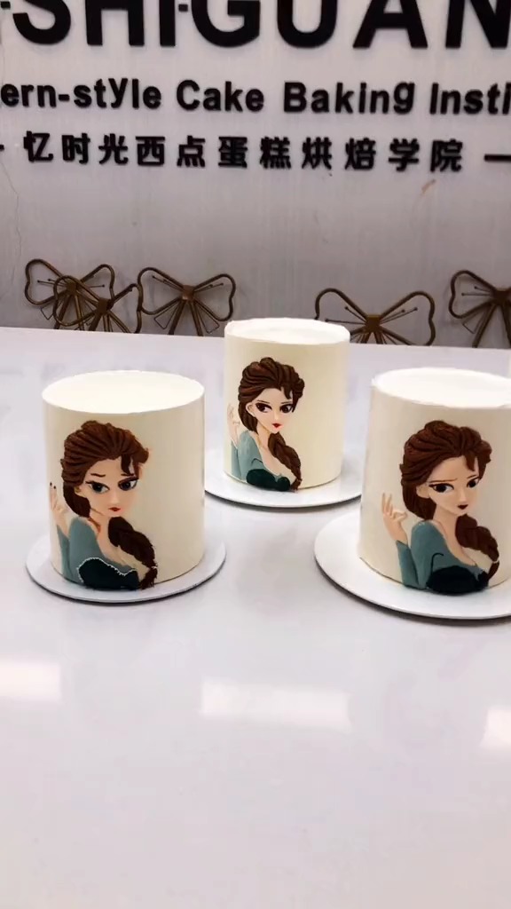 冰雪女王蛋糕