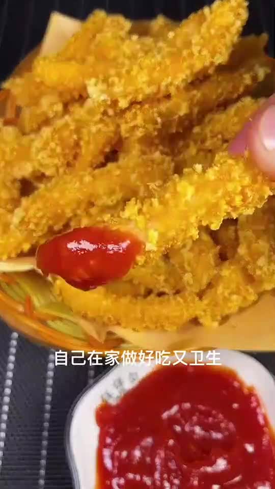 炸鸡柳做法,简单又美味