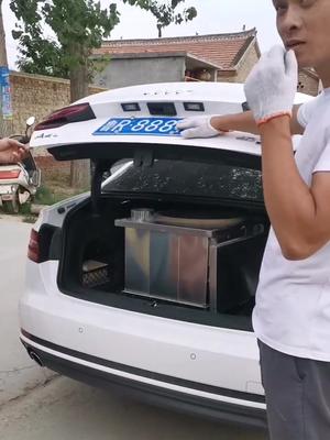 车载户外烧烤铁锅炖移动灶台,设计轻便,方便携带,烧柴无烟,内部采用耐高温隔热层设计!#爱你