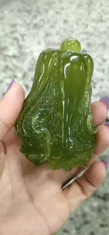 #玉雕#一颗大白菜?