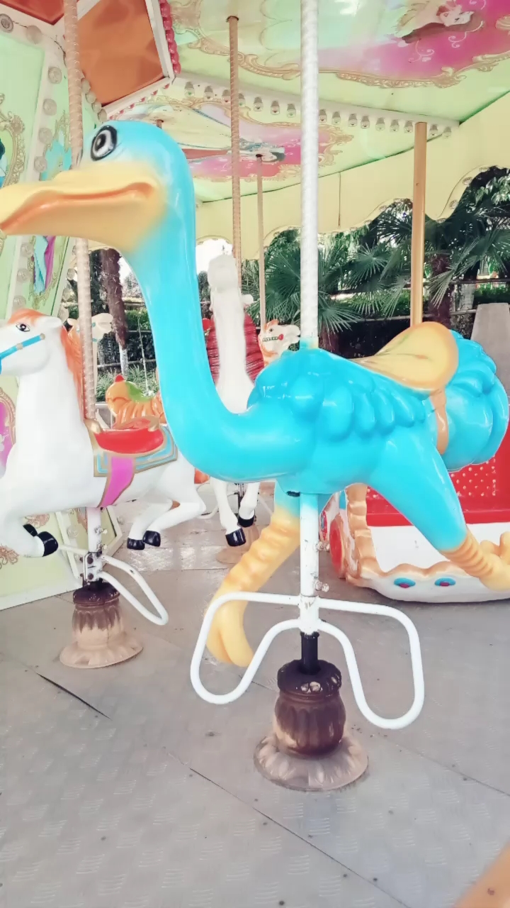 蓝色的小鸭子